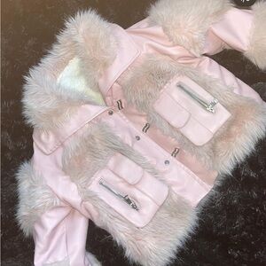 Kids fur coat